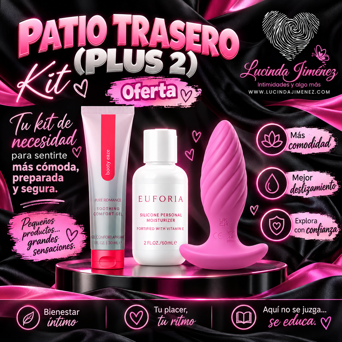 KIT PATIO TRASERO PLUS 2