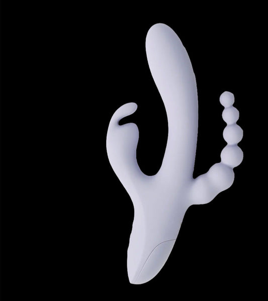 Triple The Fun | Vibrador Rabbit 3 en 1 recargable