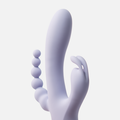 Triple The Fun | Vibrador Rabbit 3 en 1 recargable