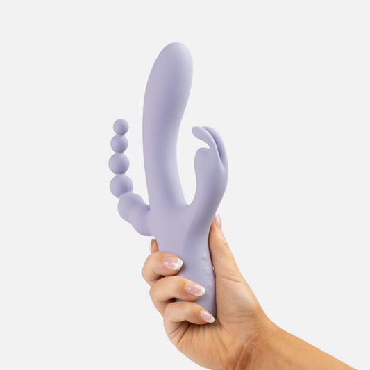 Triple The Fun | Vibrador Rabbit 3 en 1 recargable
