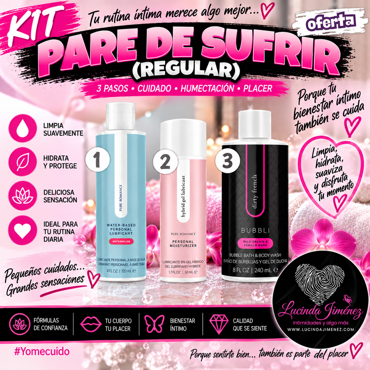 KIT PARE DE SUFRIR -REGULAR-