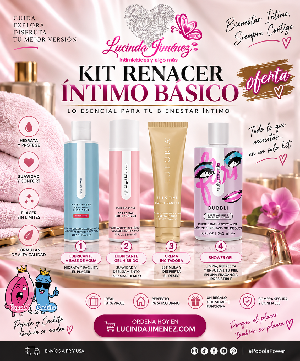 KIT RENACER INTIMO  BASICO