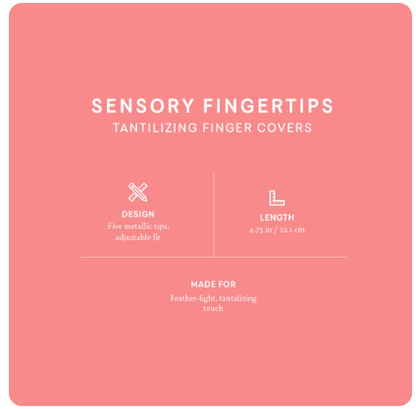 Información del fabricante de Sensory Fingertips