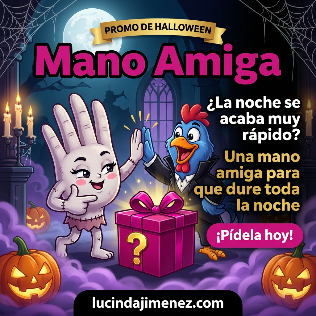 Mano Amiga de Halloween (Up All Night + Glow Job)