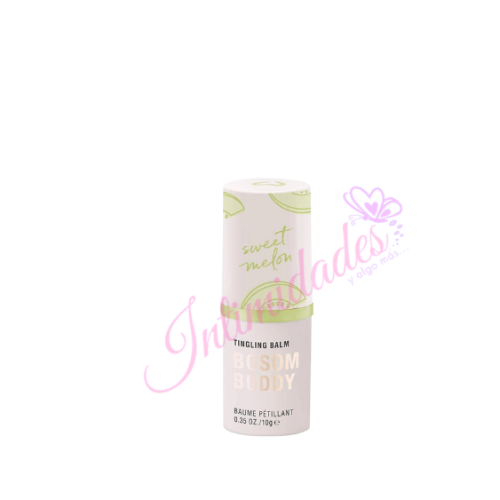 Sweet melon tingling balm, Blossom Buddy, 0.35oz tube for skin care and wellness