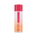 Hybrid gel lubricant personal moisturizer bottle with orange and pink gradient design